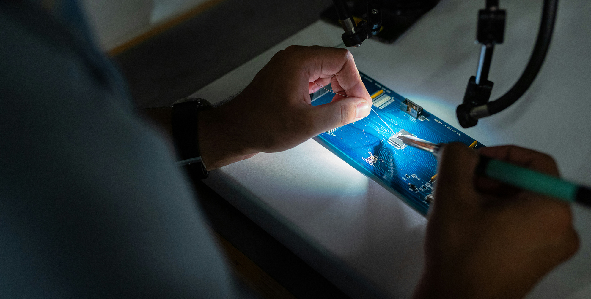 Stevens Institute of Technology campus fireworks
